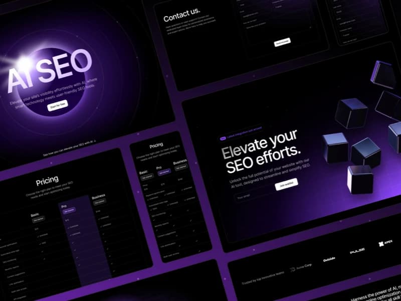 AI Startup Free Website Ui Kit